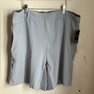 RLX Ralph Lauren Light Gray Athletic Golf Shorts